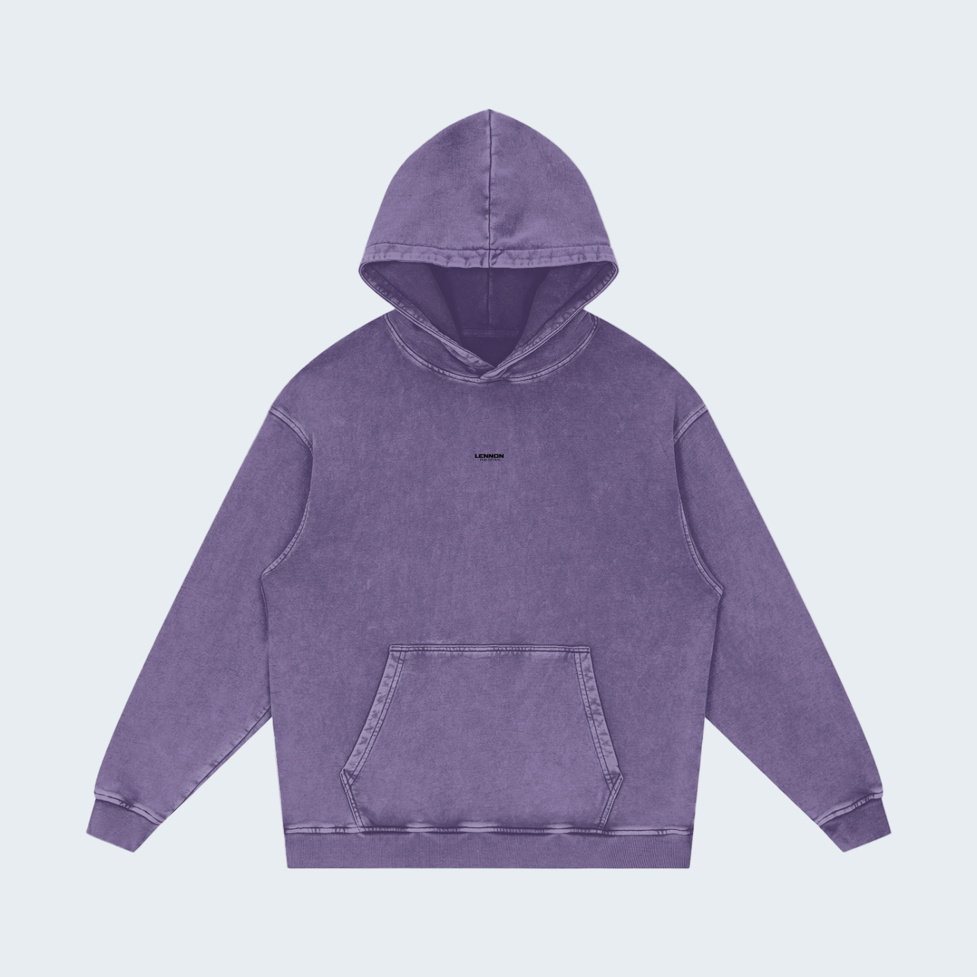 WASHED COTTON HOODIE