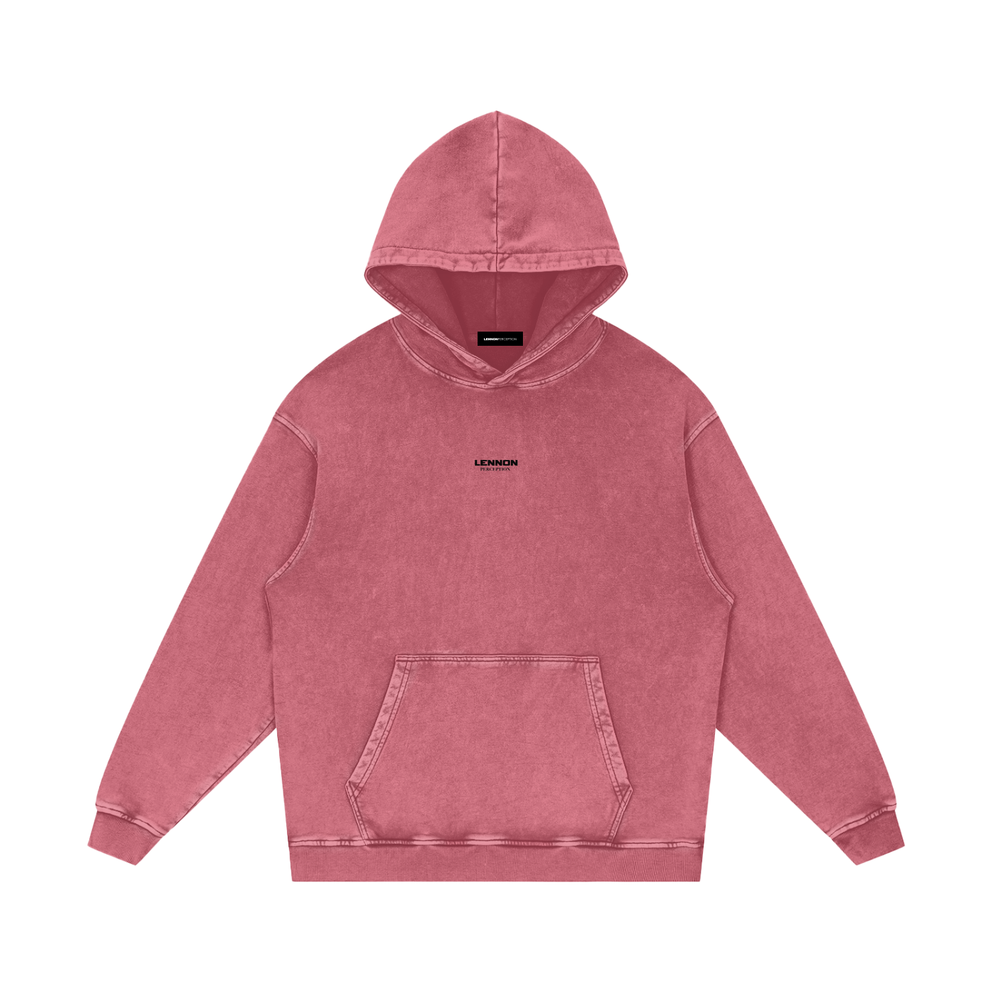 CASUAL SNOW WASH COTTON HOODIE