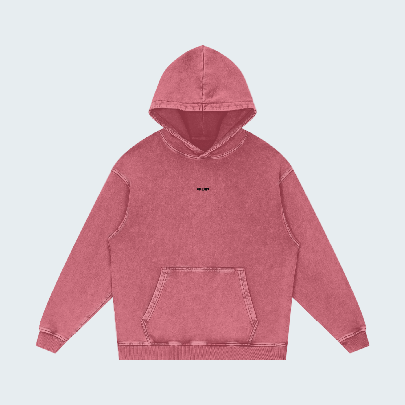WASHED COTTON HOODIE