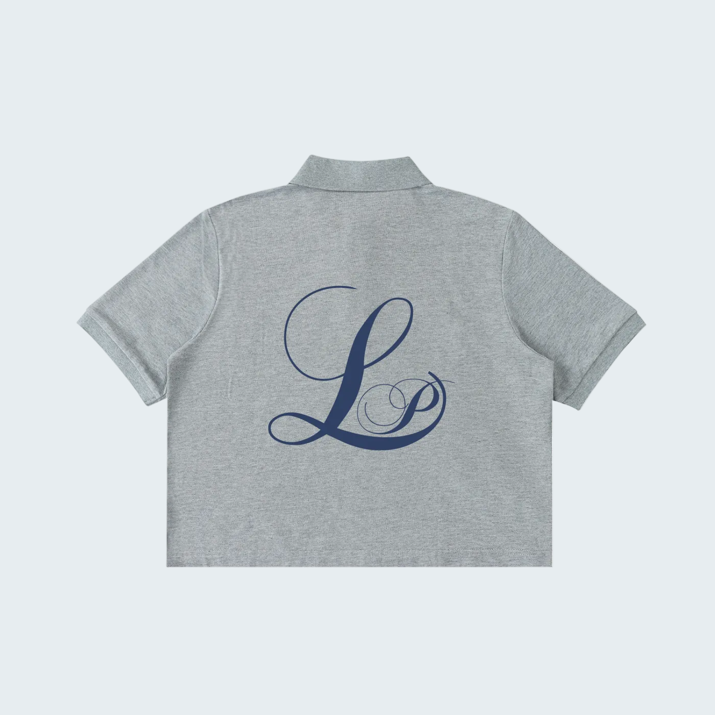 GRAY -  ESSENTIAL CROP POLO