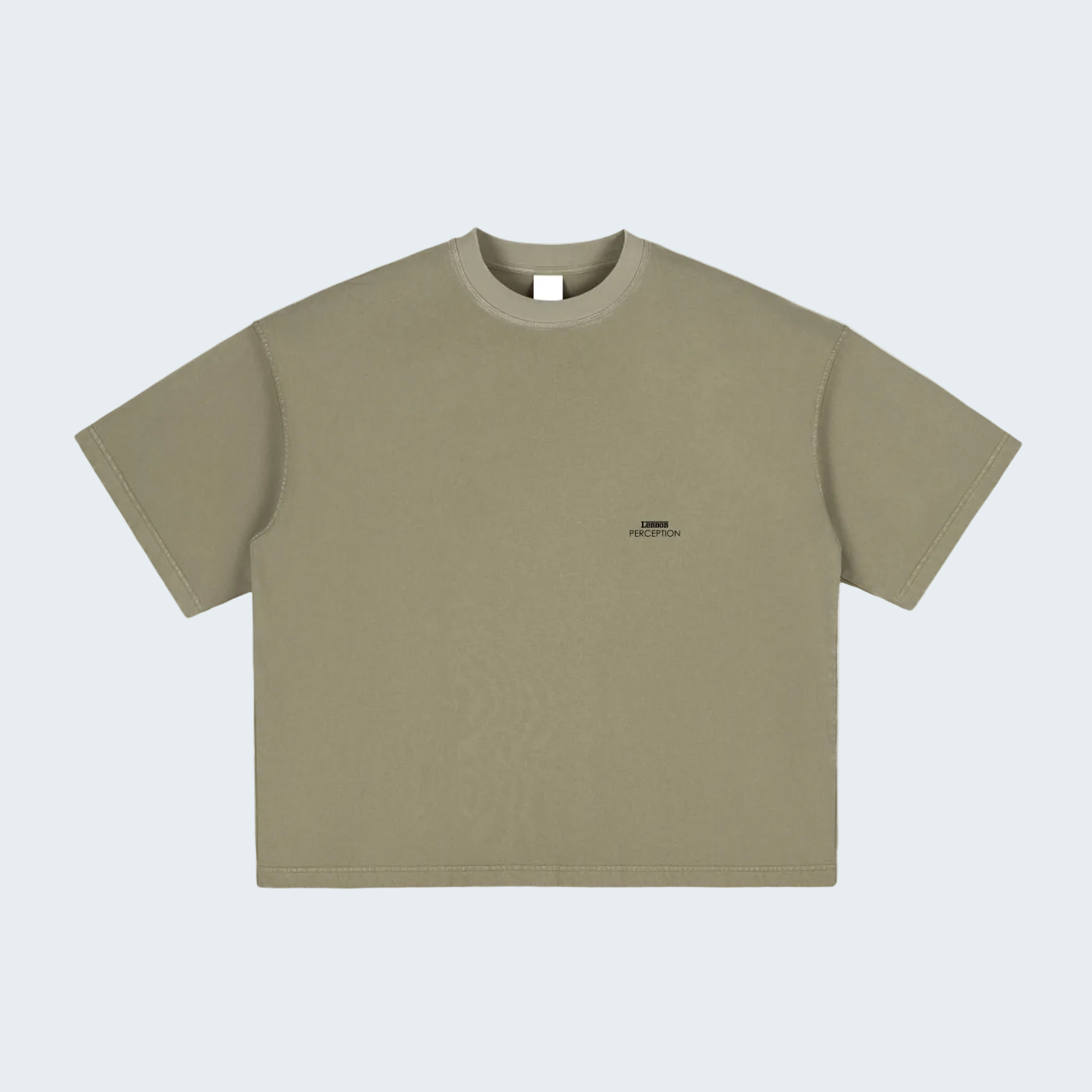 RACE WASHED BOXY T-SHIRT BLACK LETTERS