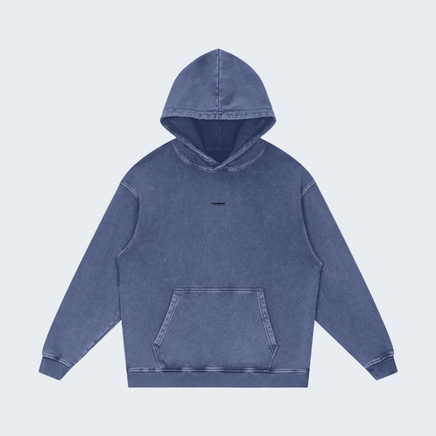 WASHED COTTON HOODIE