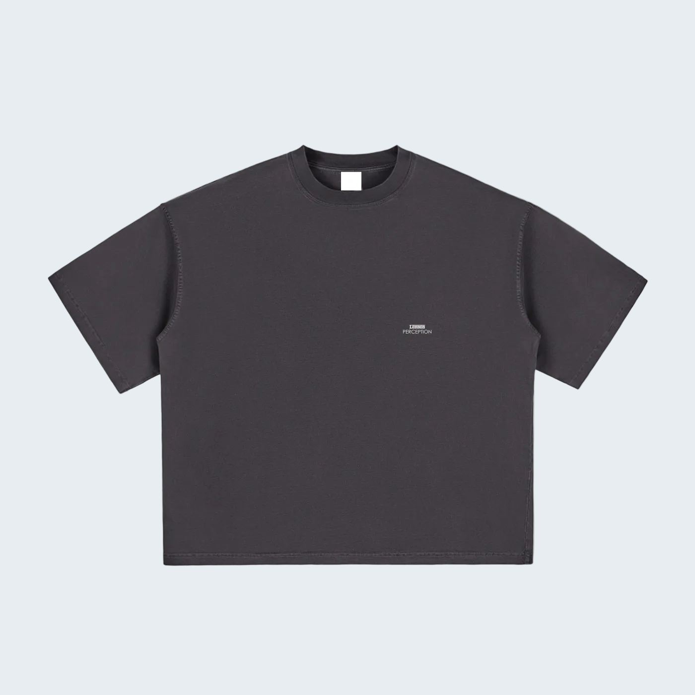 RACE WASHED BOXY T-SHIRT WHITE LETTERS