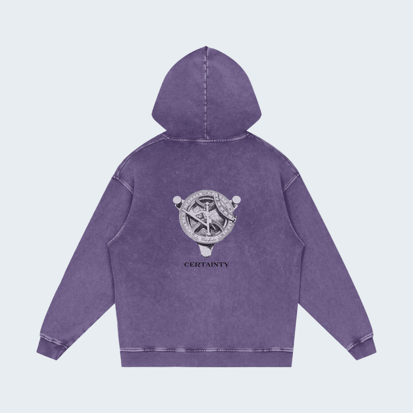 WASHED COTTON HOODIE