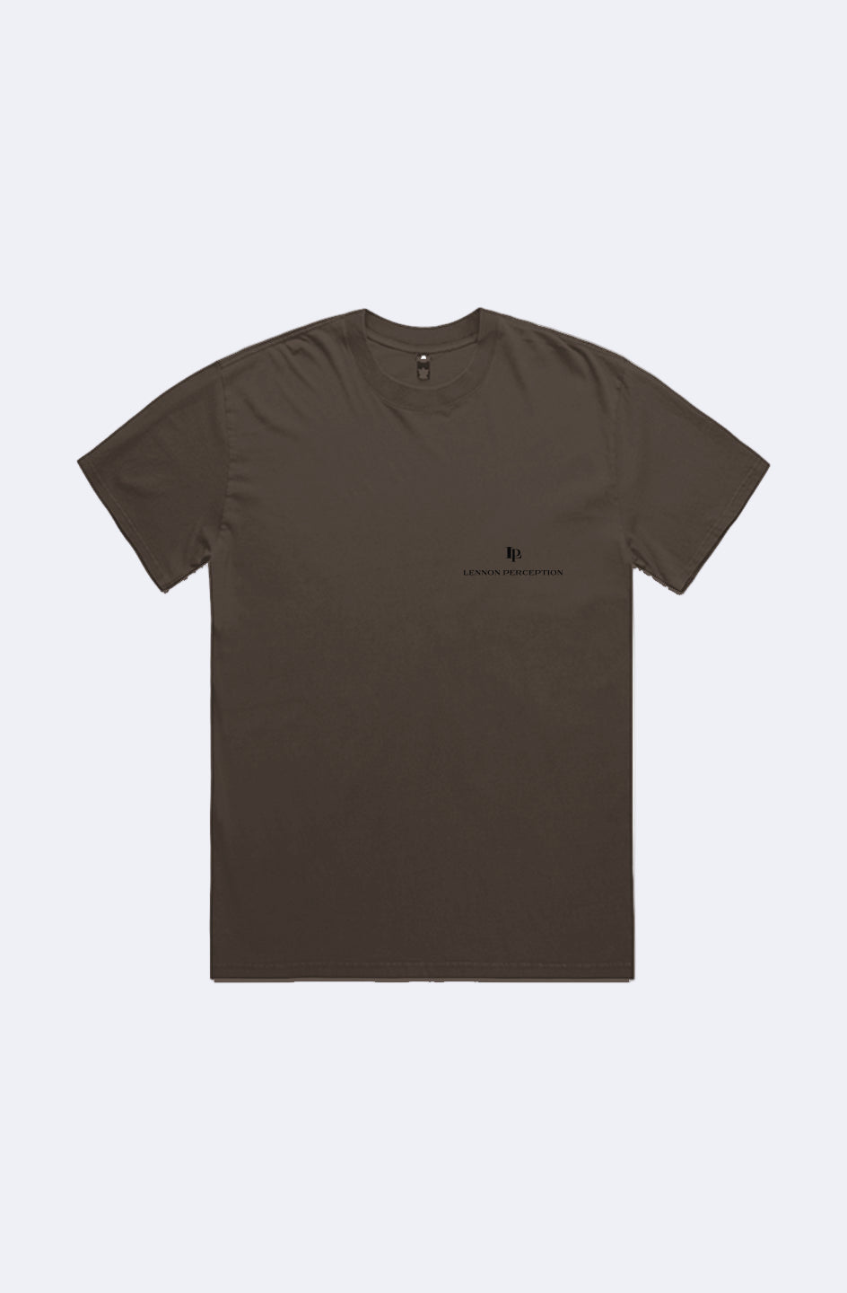 CERTAINLY BROWN FADED T-SHIRT