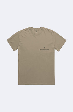 CERTAINLY KHAKI FADED T-SHIRT