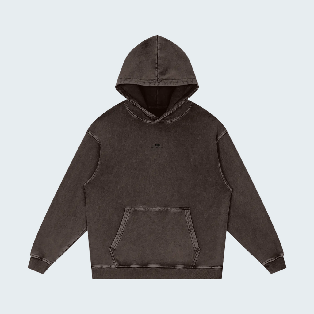 PERCEPTION ROSES RELAXED COTTON HOODIE
