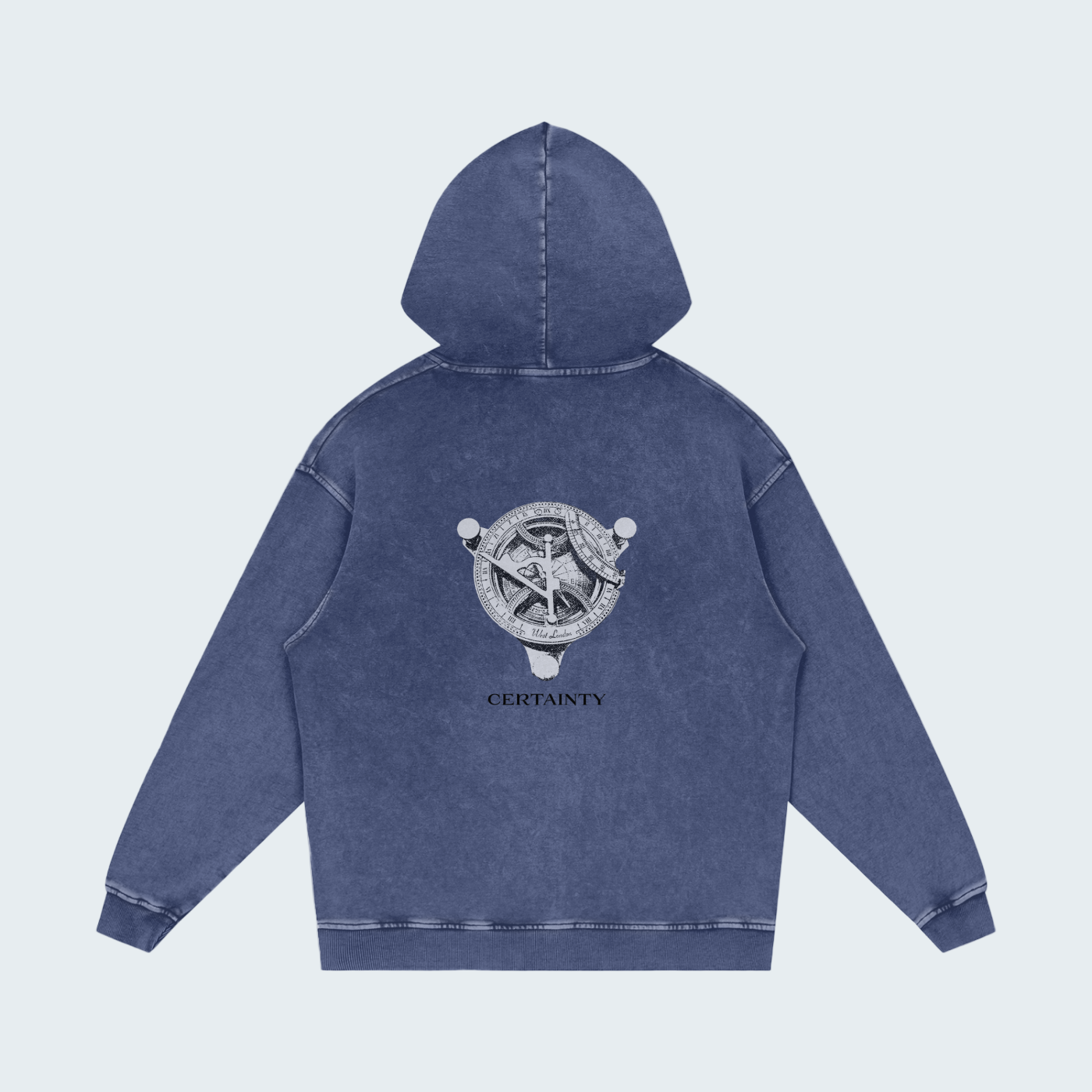 WASHED COTTON HOODIE