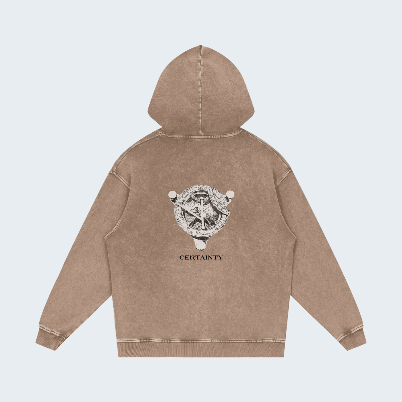 WASHED COTTON HOODIE