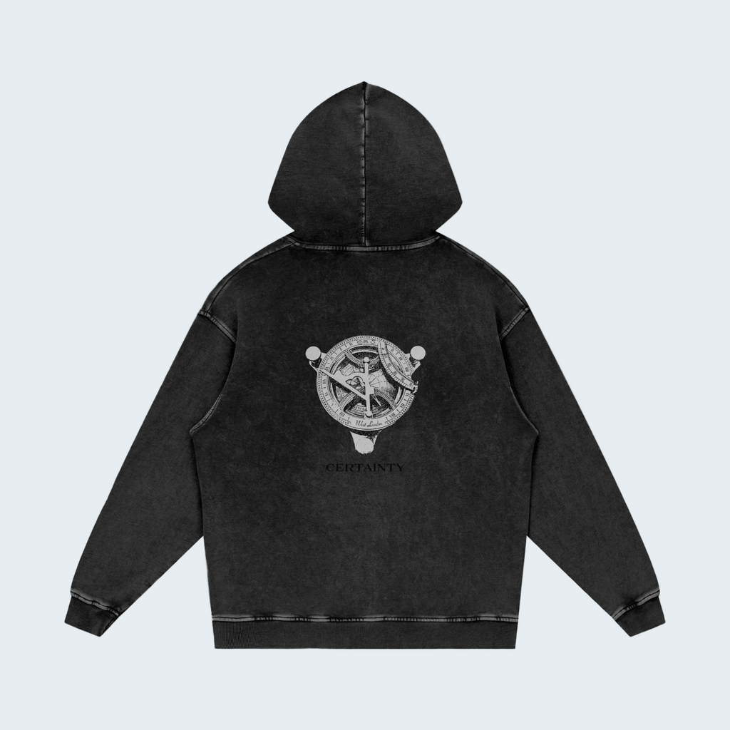 WASHED COTTON HOODIE