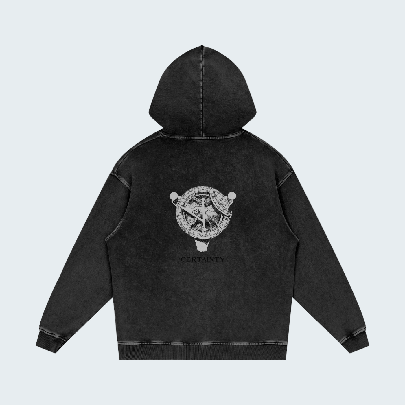 WASHED COTTON HOODIE