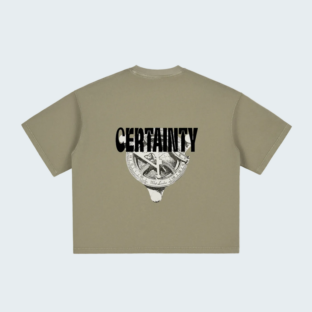 WHASHED BOXY T-SHIRT