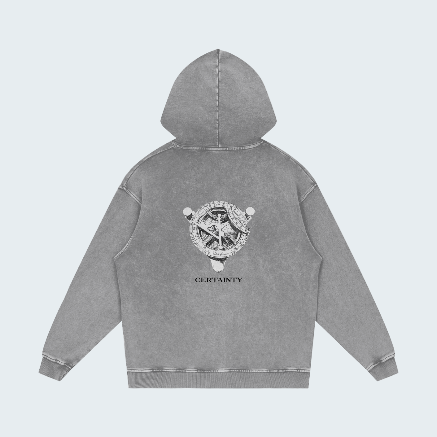WASHED COTTON HOODIE