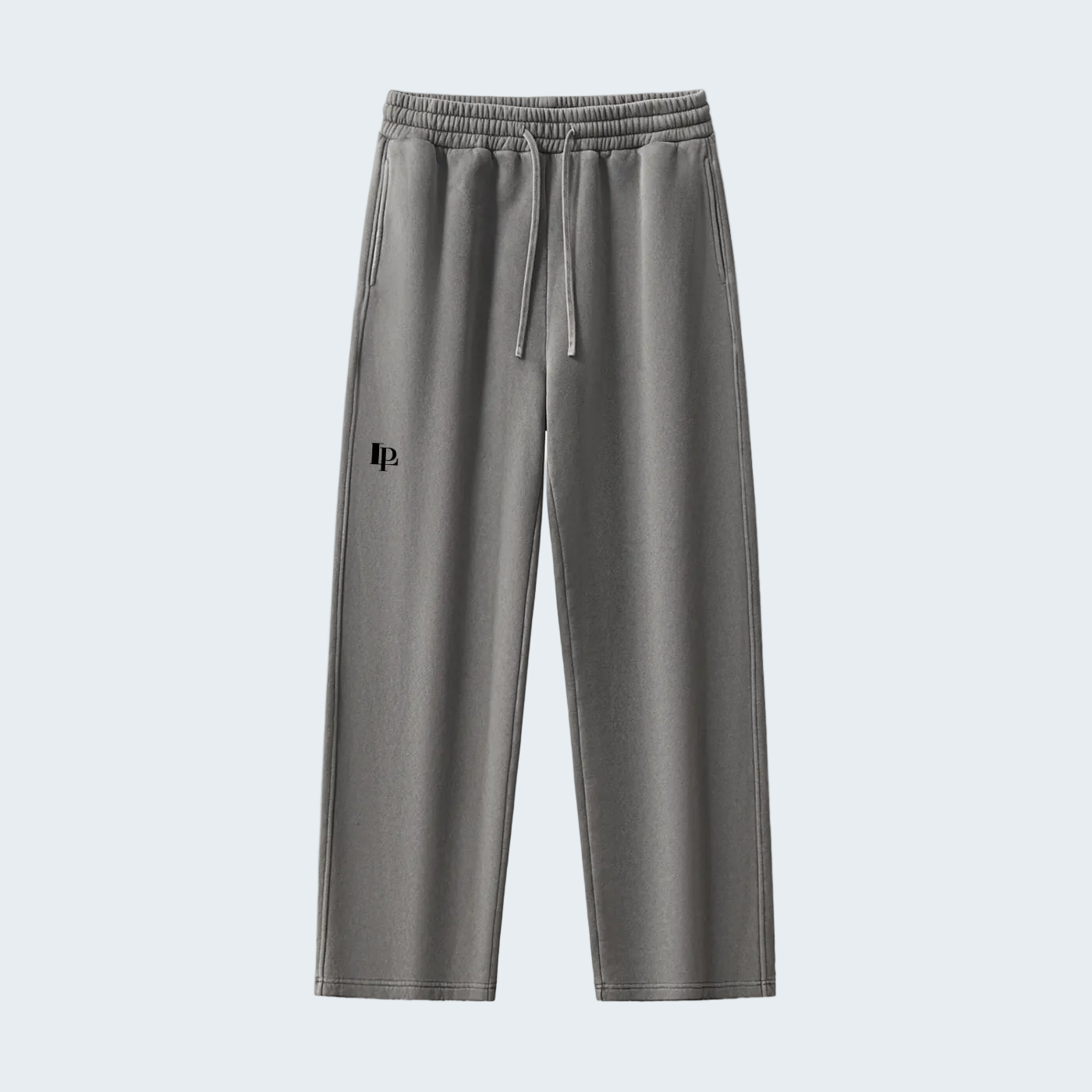 FRAZED-EDGE ENZYME WASHED SWEATPANTS