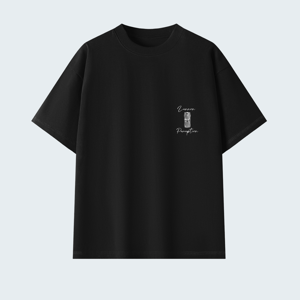 CLASSIC CAR - SOLID COLOR PREMIUM OVERSIZED TEE / WHITE TEXT
