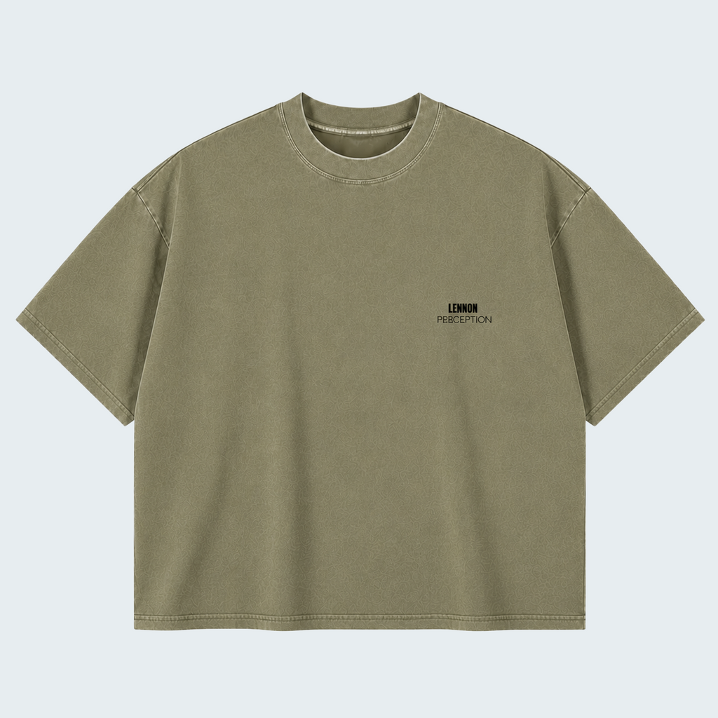 PERCEPTION ROSES - WASHED BOXY TEE