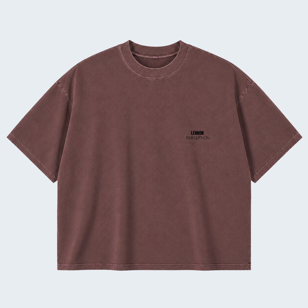 PERCEPTION ROSES - WASHED BOXY TEE
