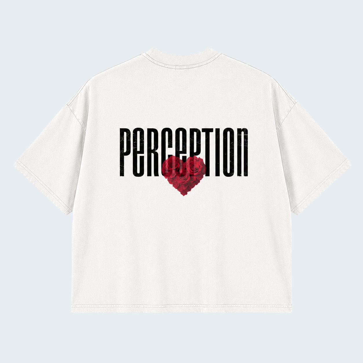 PERCEPTION ROSES - WASHED BOXY TEE