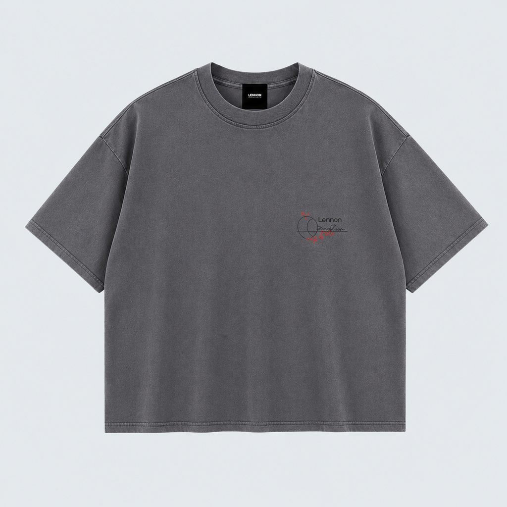 BRANCHES AND ROSES- WASHED BOXY TEE