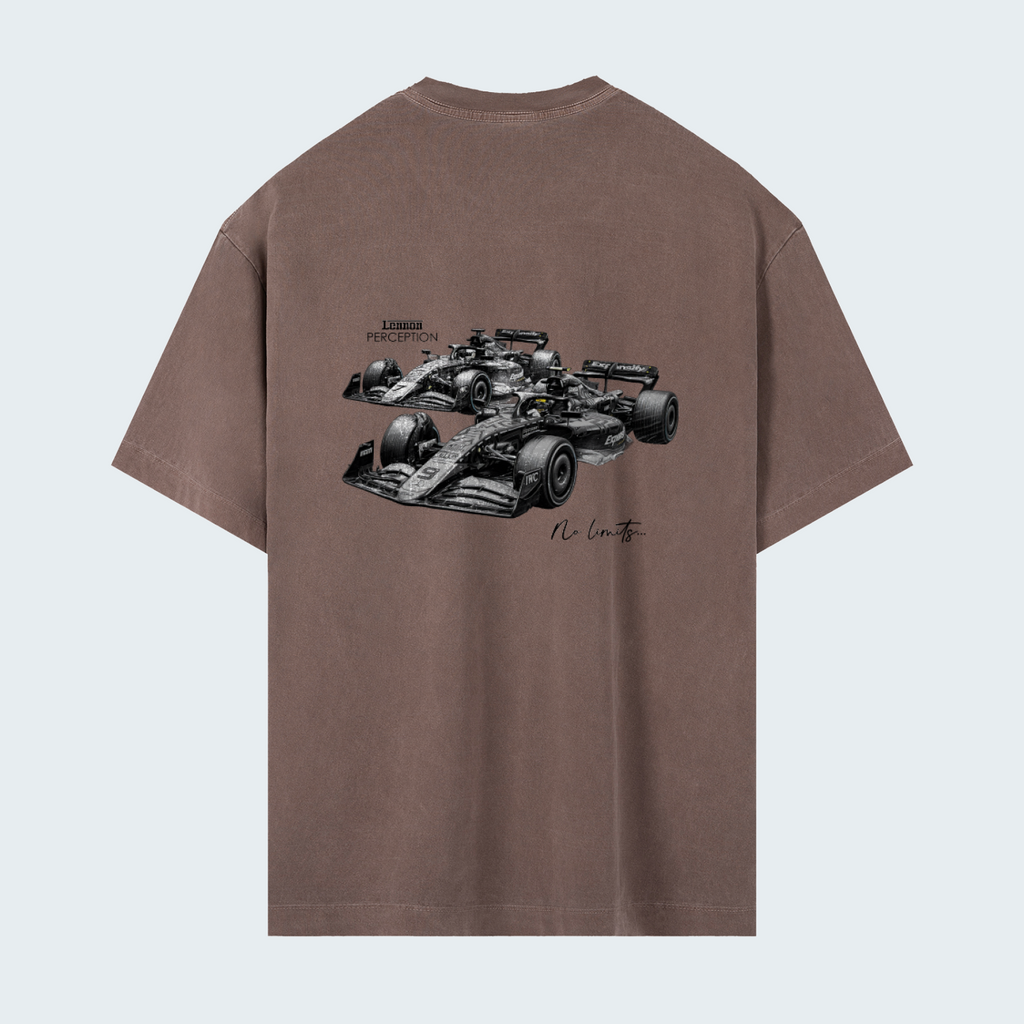 SPORTS CARS - SUPER OVERSIZED WASHED COTTON TEE