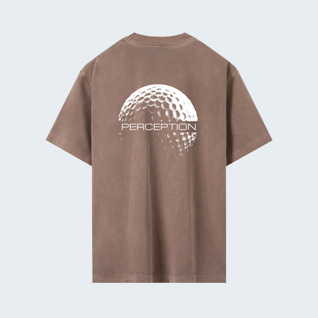 GOLF BALL - HEAVYWEIGHT WASHED DROP SHOULDER TEE