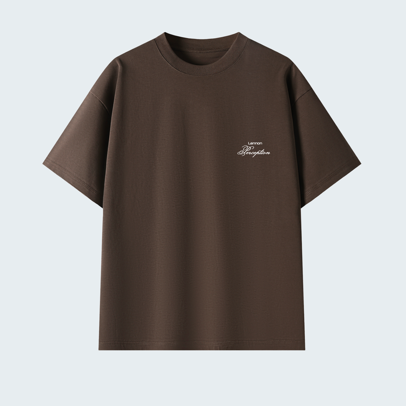 BIKE VISION - SOLID COLOR PREMIUM OVERSIZED TEE/ WHITE TEXT