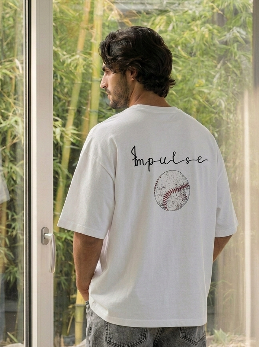 BASEBALL- BOXY DROP SHOULDER TEE