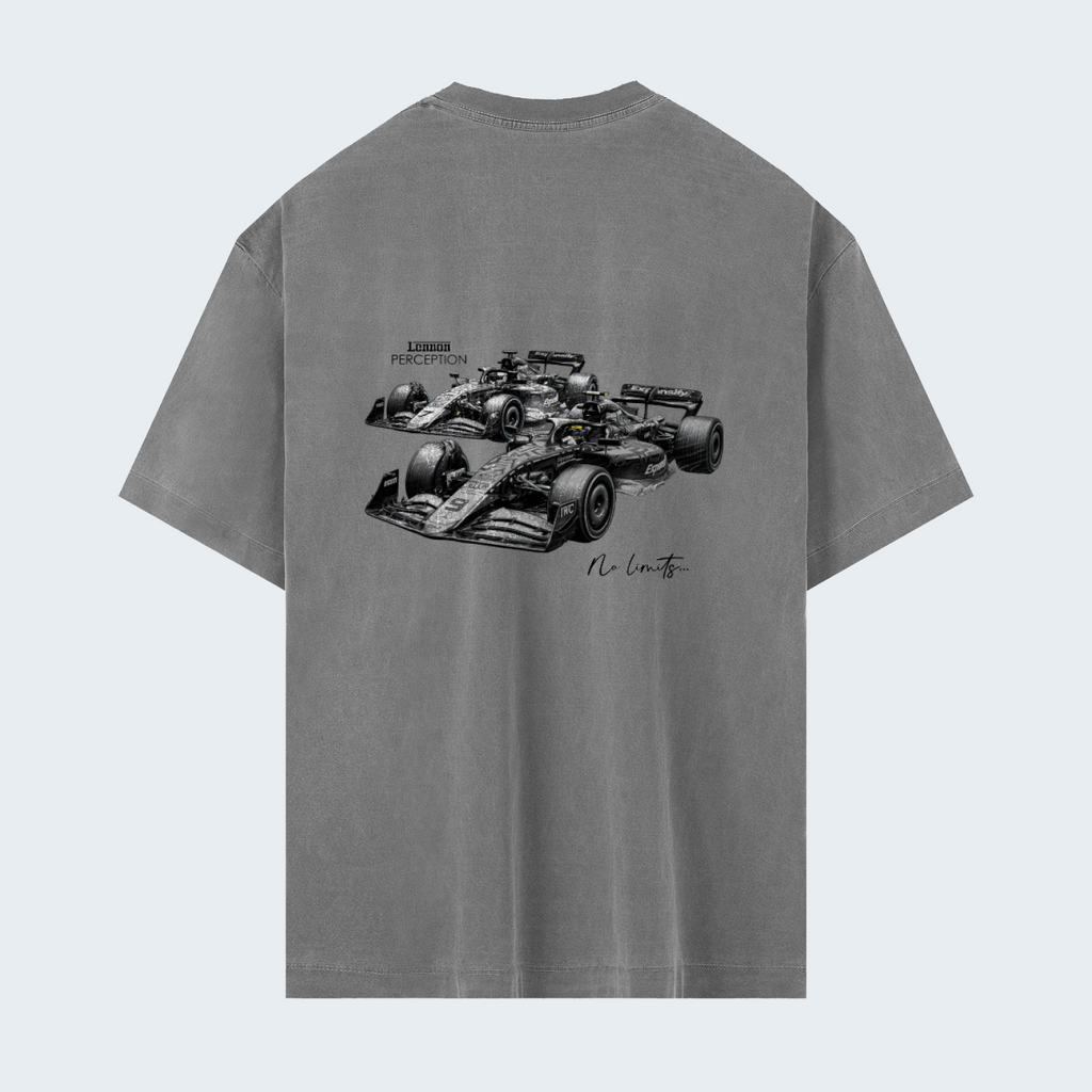 SPORTS CARS - SUPER OVERSIZED WASHED COTTON TEE