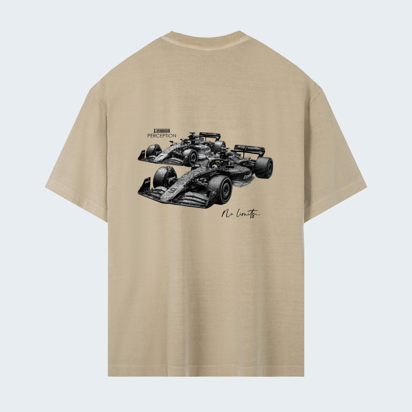 SPORTS CARS - SUPER OVERSIZED WASHED COTTON TEE
