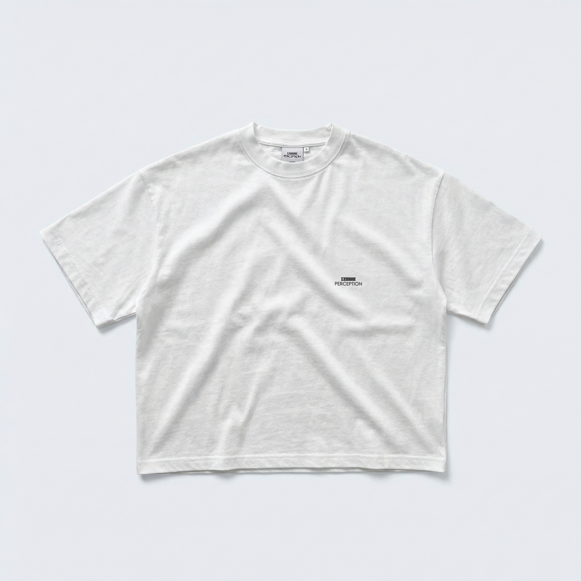 RACE WASHED BOXY T-SHIRT BLACK LETTERS