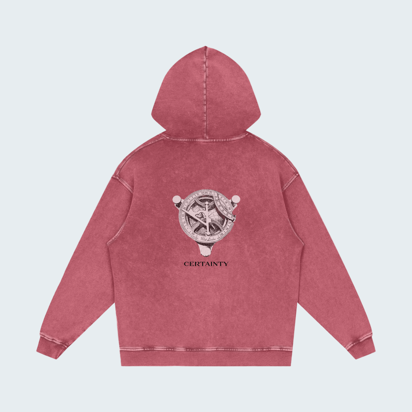 WASHED COTTON HOODIE