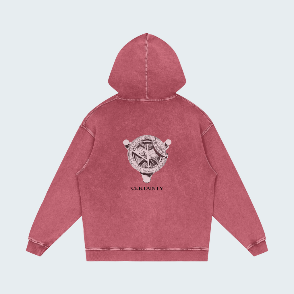 WASHED COTTON HOODIE