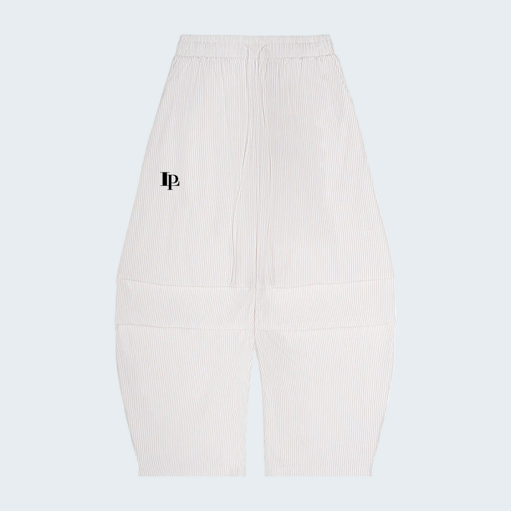 CASUAL STRIPED BARREL SWEATPANTS