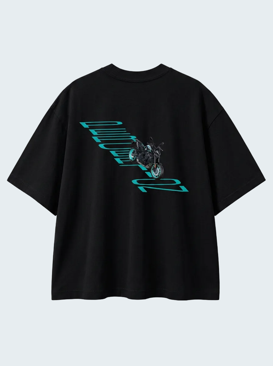 BIKE - BOXY DROP SHOULDER TEE