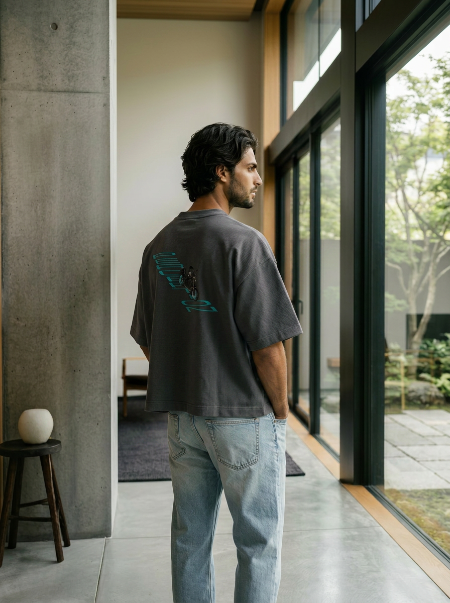 BIKE - BOXY DROP SHOULDER TEE