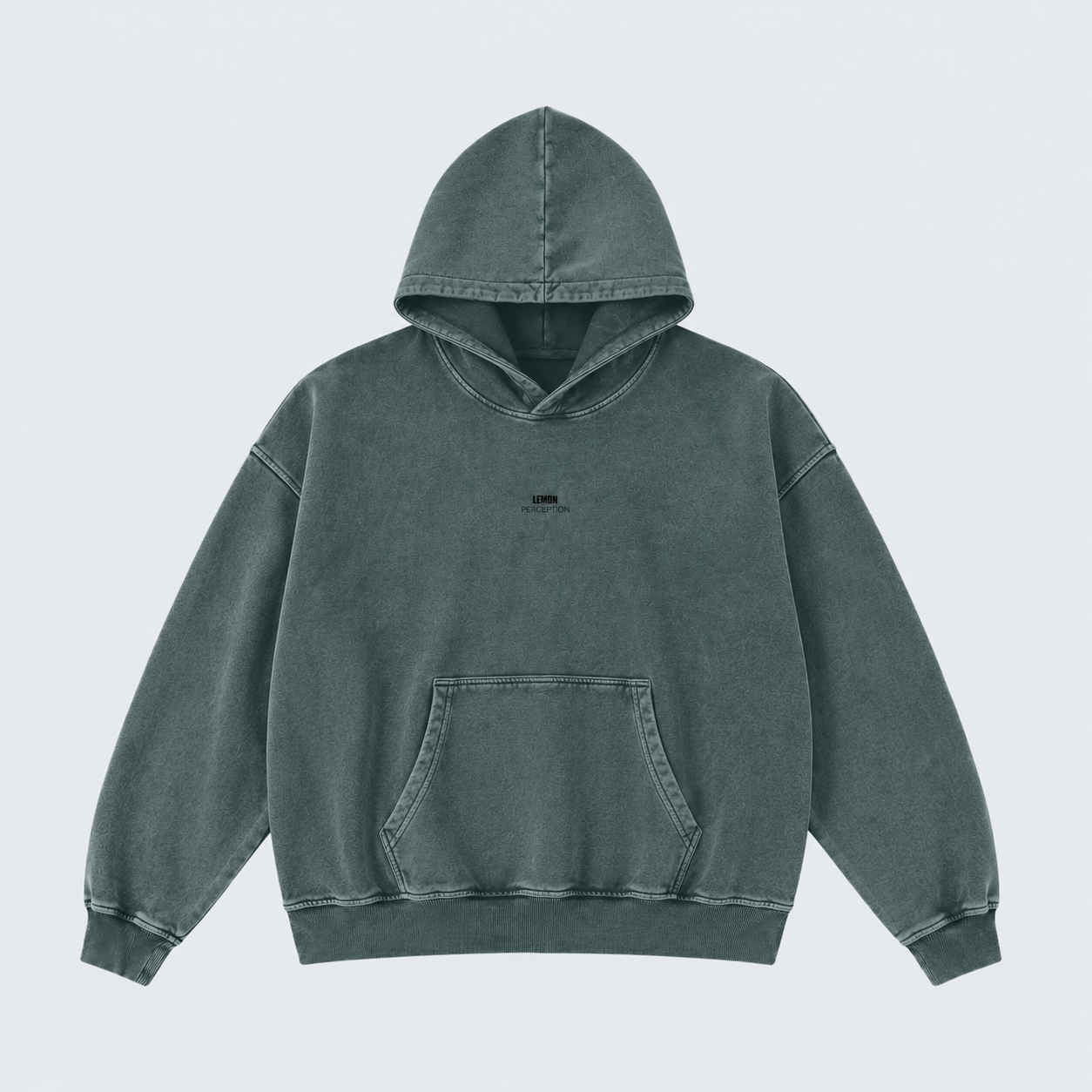 PERCEPTION ROSES RELAXED COTTON HOODIE