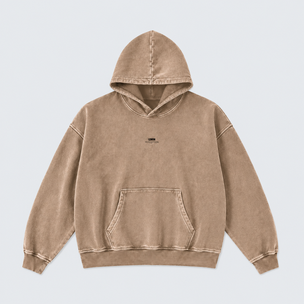 PERCEPTION ROSES RELAXED COTTON HOODIE