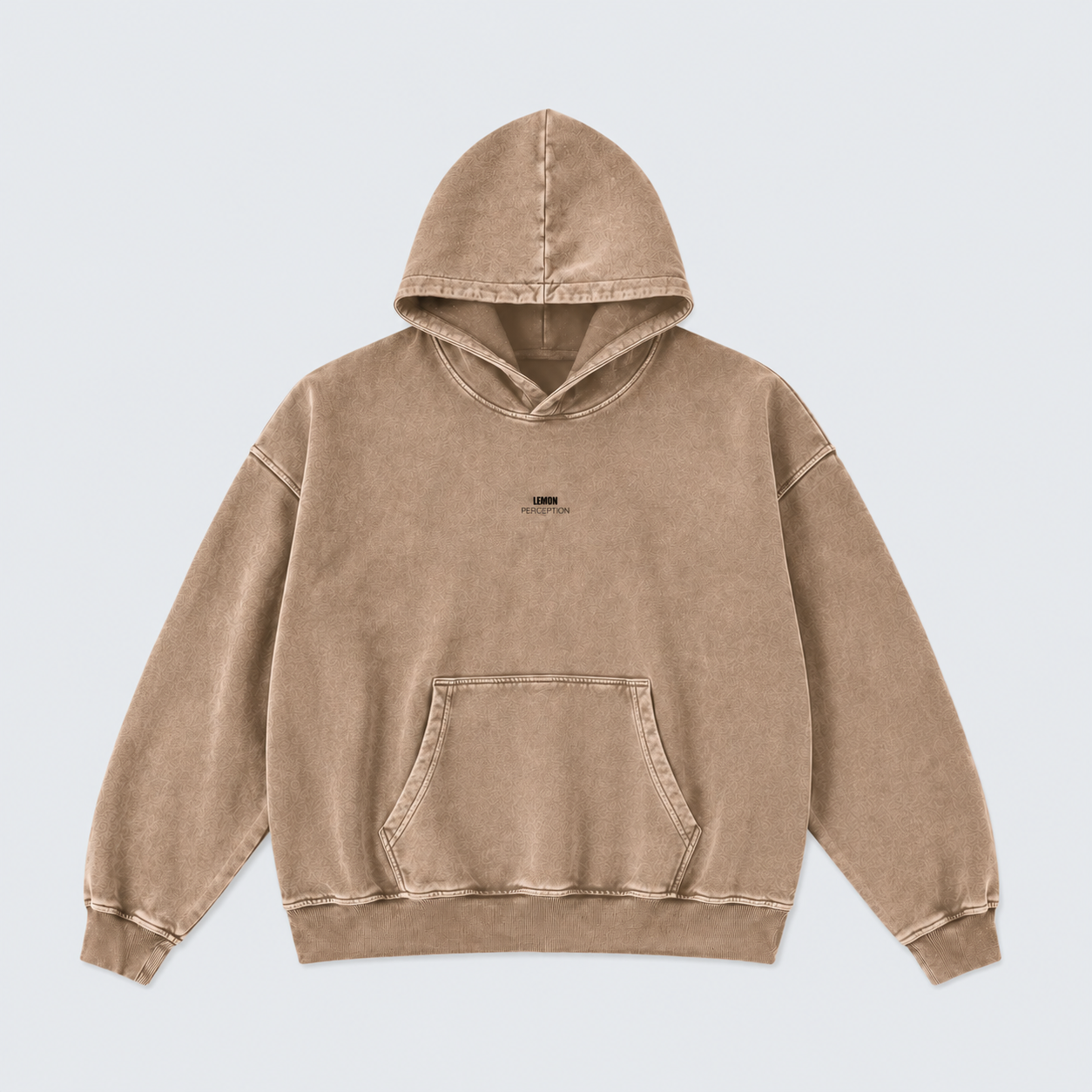 PERCEPTION ROSES RELAXED COTTON HOODIE