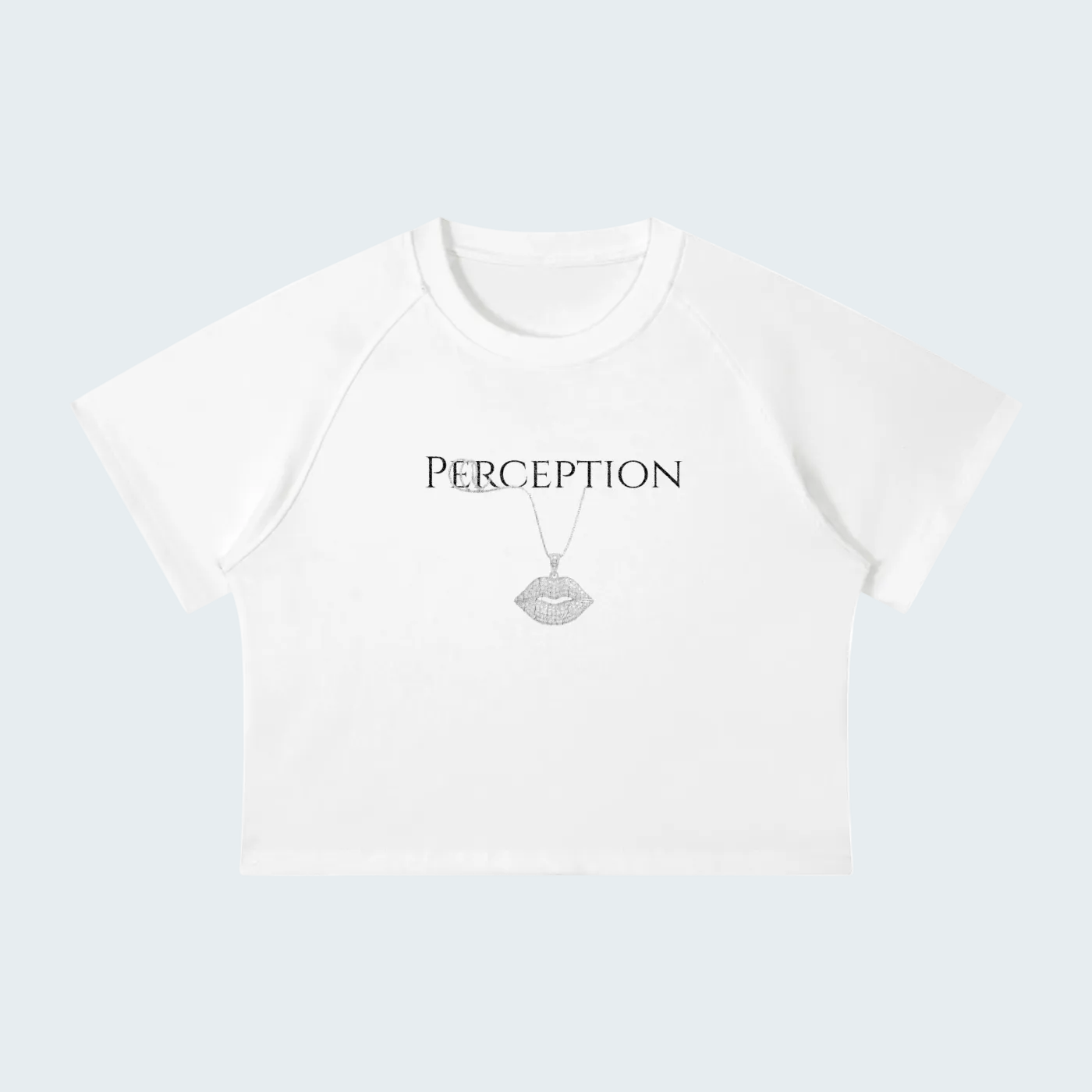 WOMEN'S WASHED RAGLAN CROP TEE