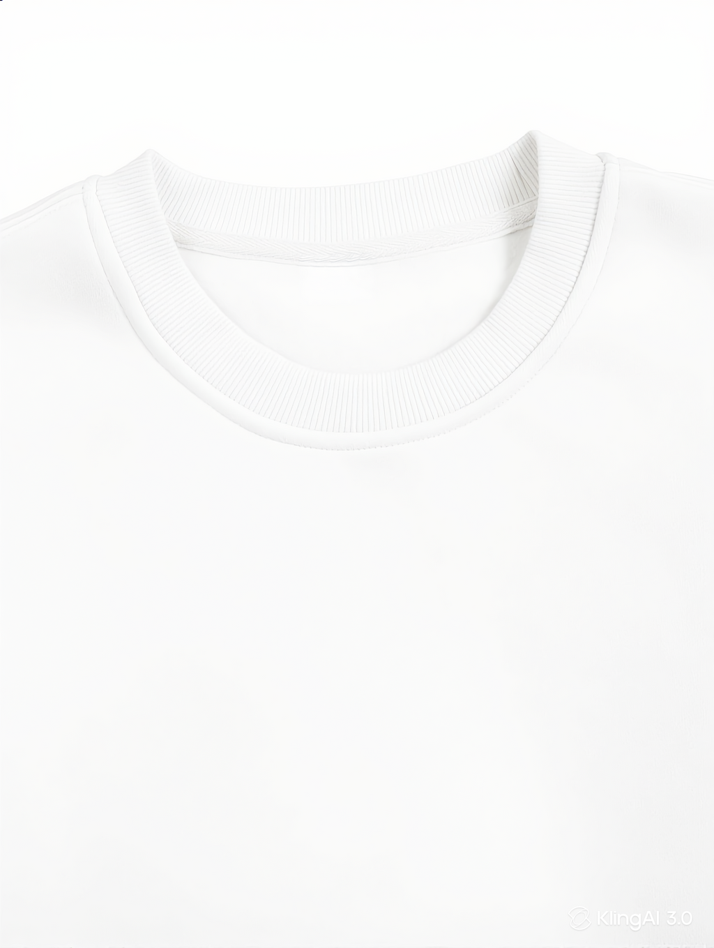 WHITE PERCEPTION SWEATSHIRT