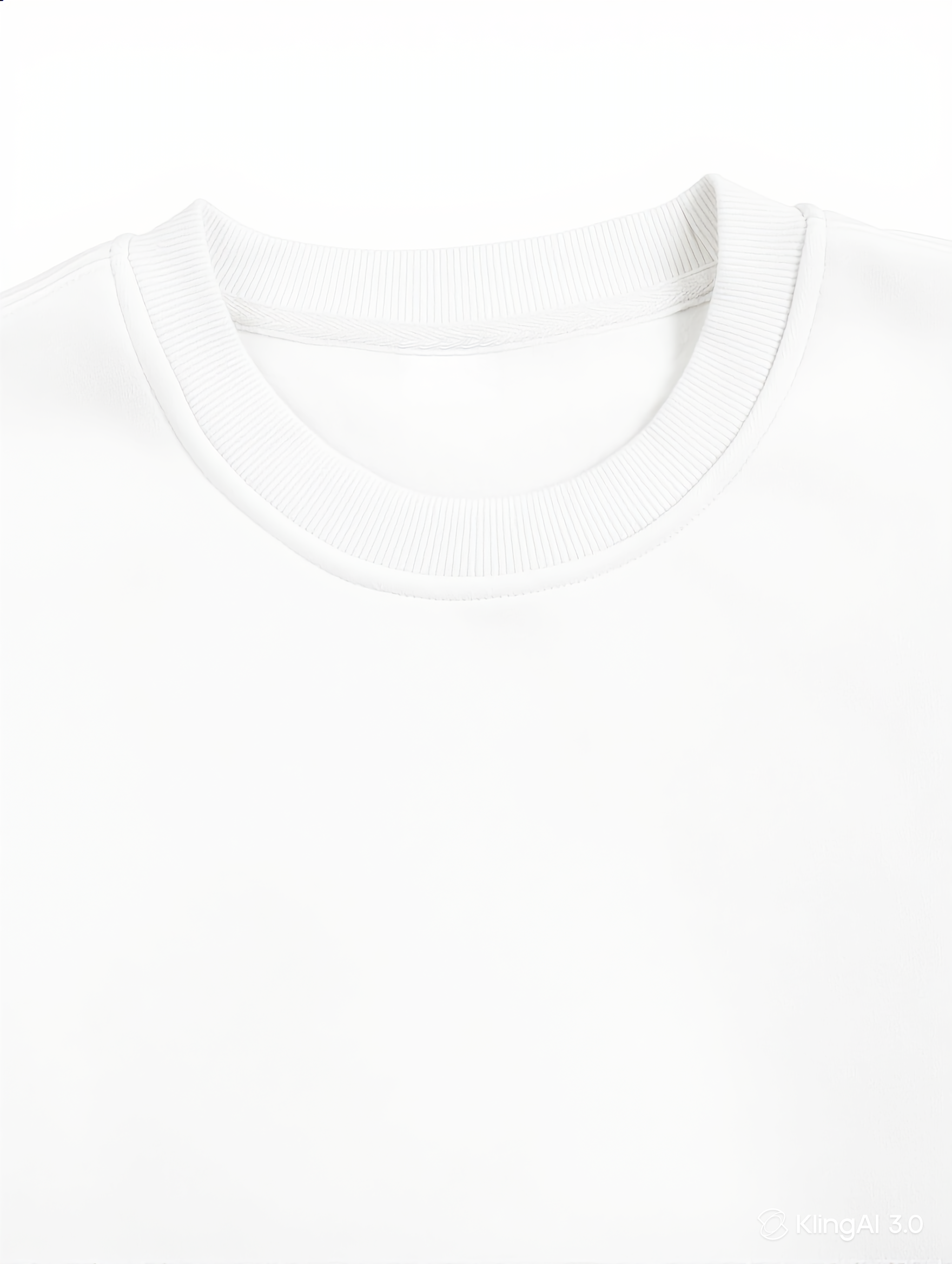 WHITE PERCEPTION SWEATSHIRT