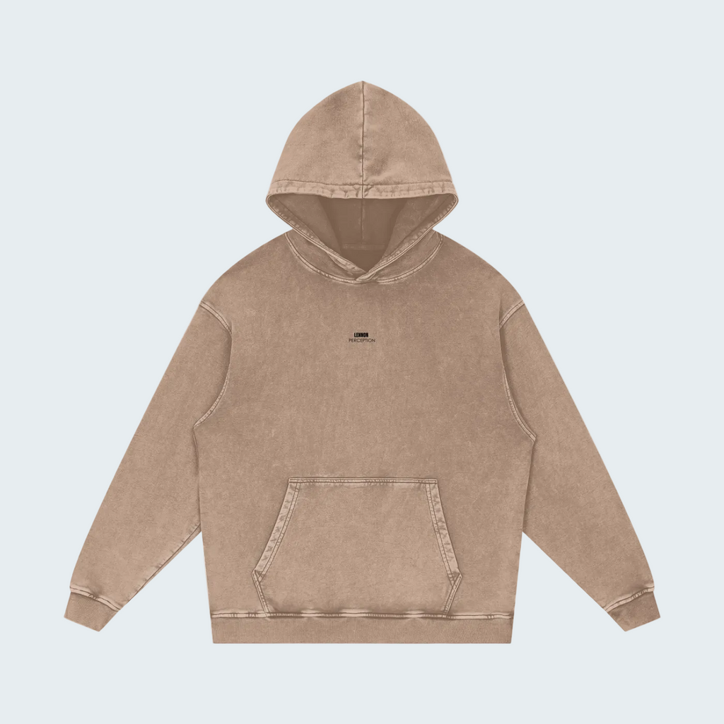 PERCEPTION ROSES RELAXED COTTON HOODIE
