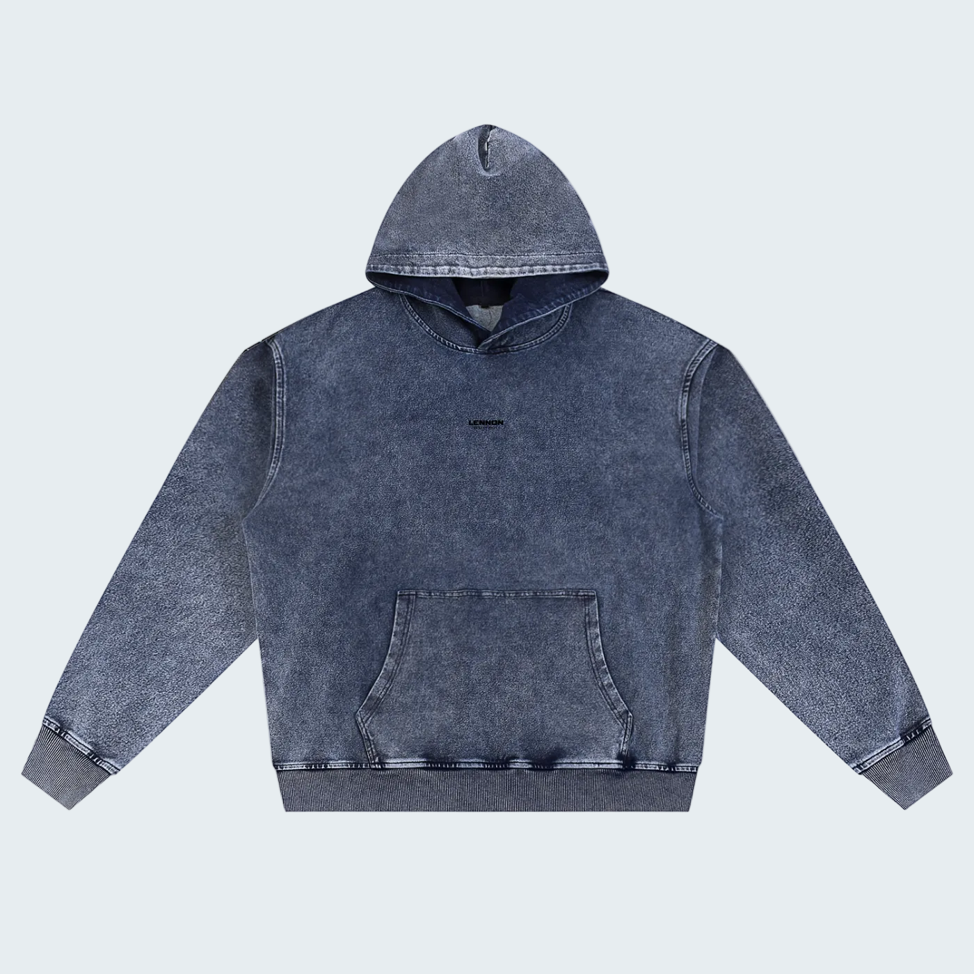 OVERSIZED SNOW-WASHED HOODIE