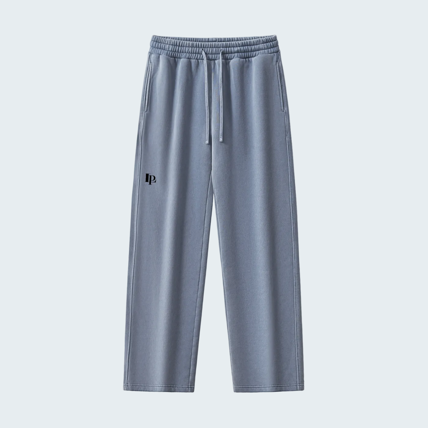 FRAZED-EDGE ENZYME WASHED SWEATPANTS