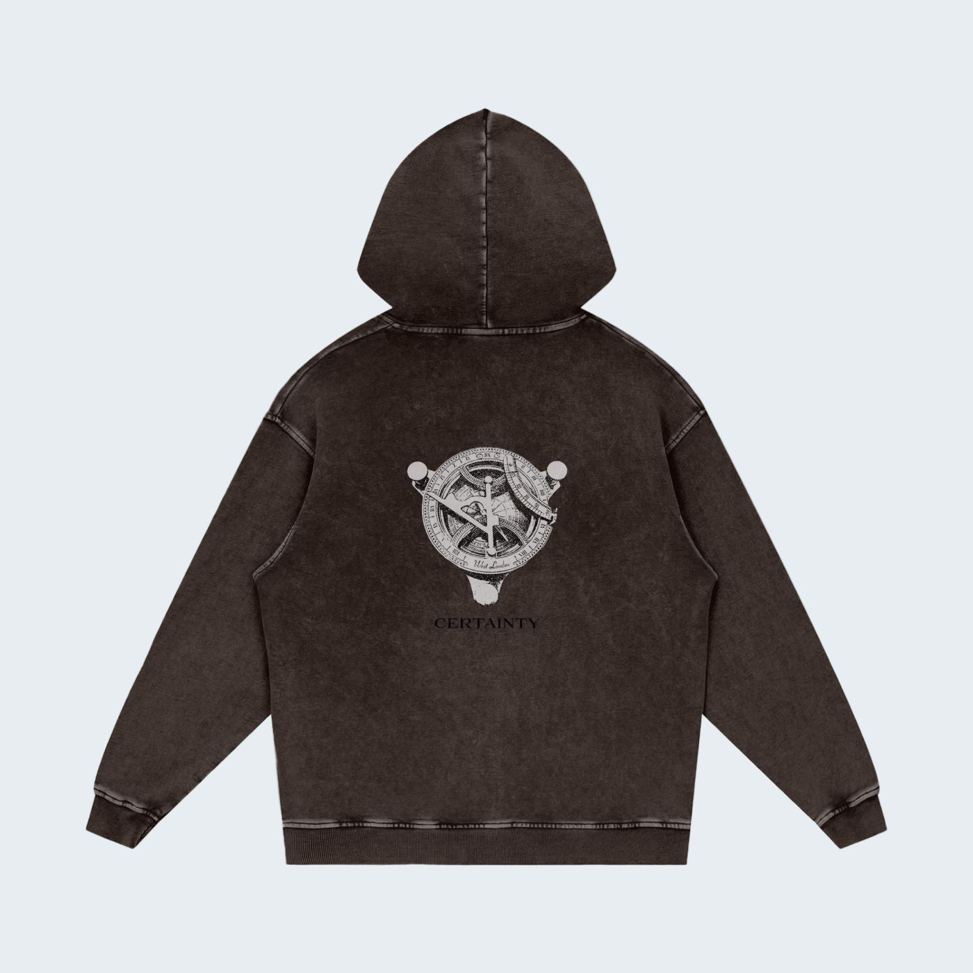 WASHED COTTON HOODIE