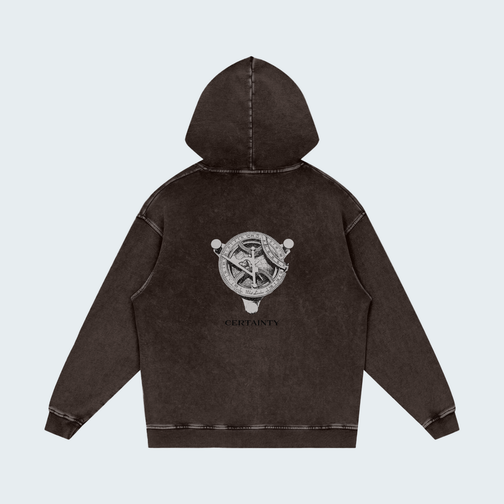 WASHED COTTON HOODIE