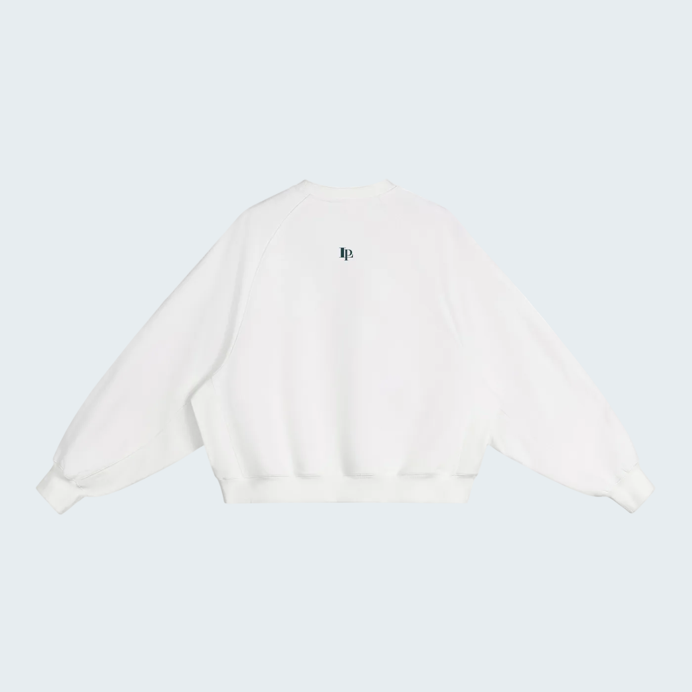 STRUCTURED BOXY SWEATSHIRT WITH DOLMAN SLEEVES