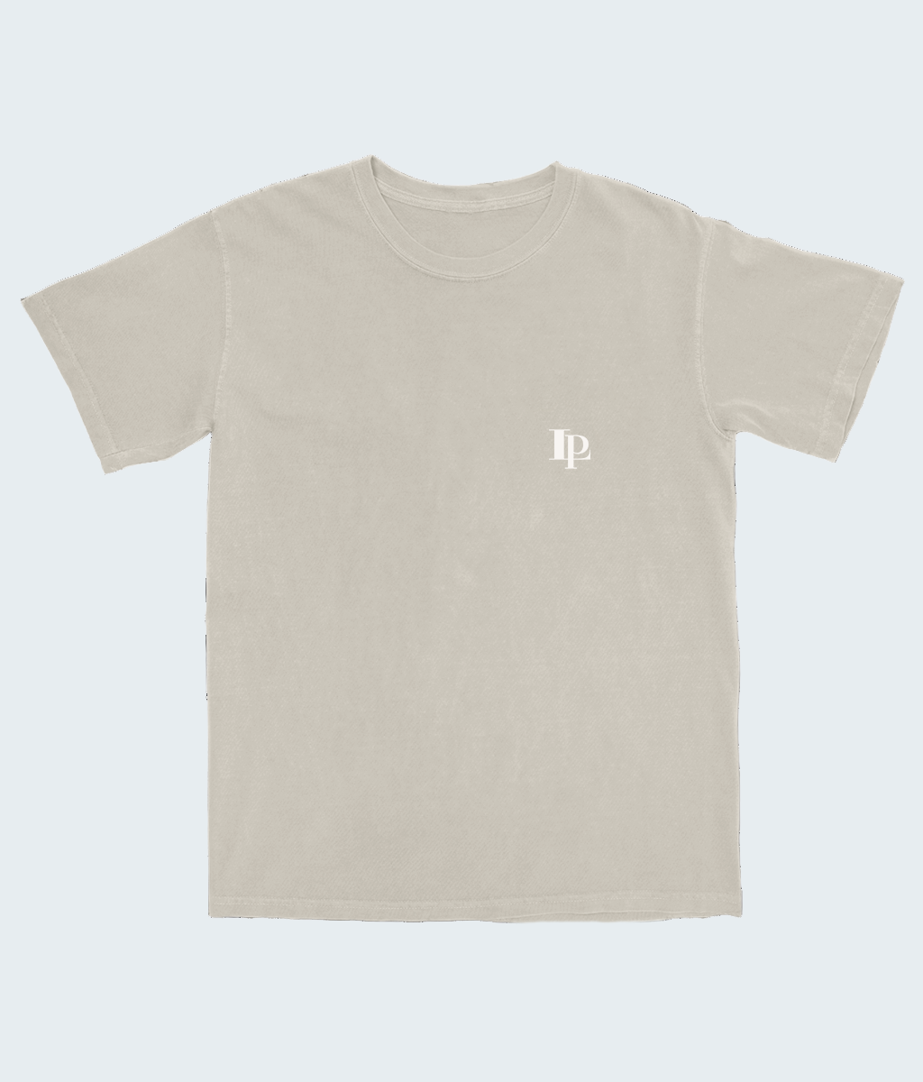 COLUMN WITH FHRASE HEAVYWEIGHT SANDSTONE T-SHIRT