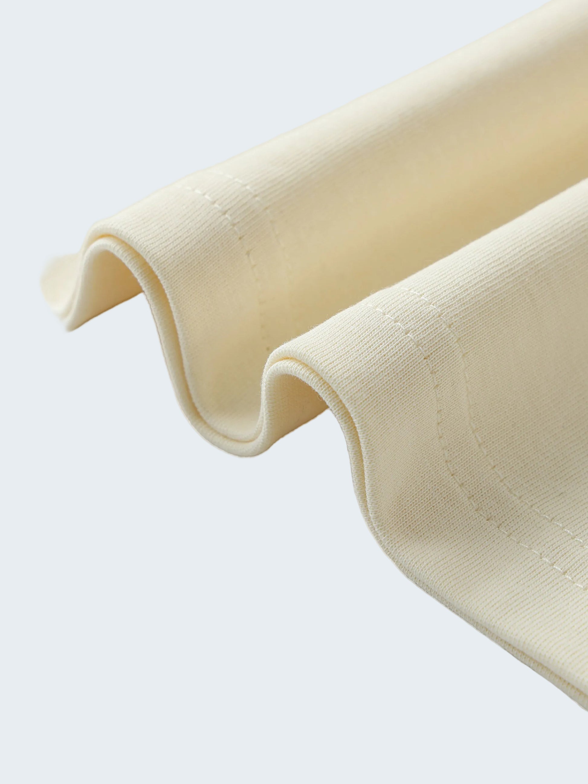 OVERSIZED T-SHIRT WITH CONTRAST STITCHING SIMPLY LETTER