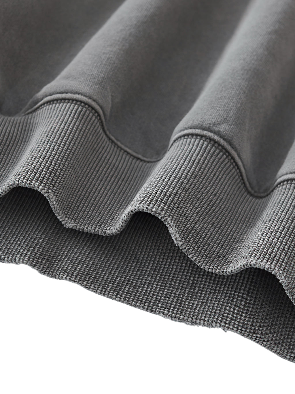 FRAYED-EDGE ENZYME WASHED HOODIE